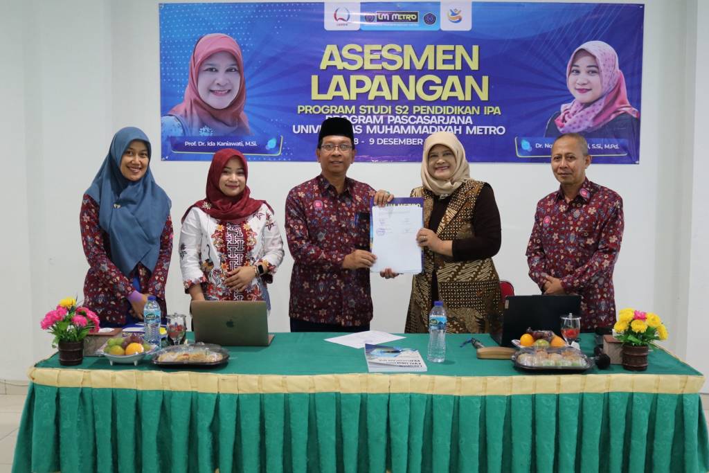 Asesmen Lapangan Prodi S2 Pendidikan IPA Universitas Muhammadiyah Metro